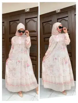 Set hijab umpak2 tangan kedut