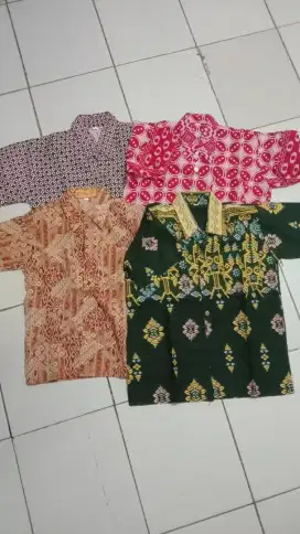 Baju batik anak laki