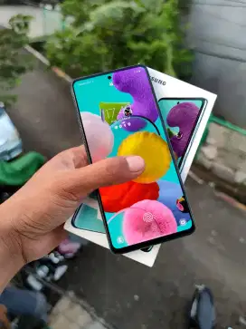 Samsung a51 fullset mulus siap pakai