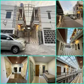 Rumah kost 20 kamar tidur ekslusif full furnish jln kaliurang KM 13