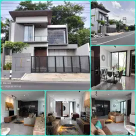 Rumah me2ah modern full furnish jalan kaliurang KM 13
