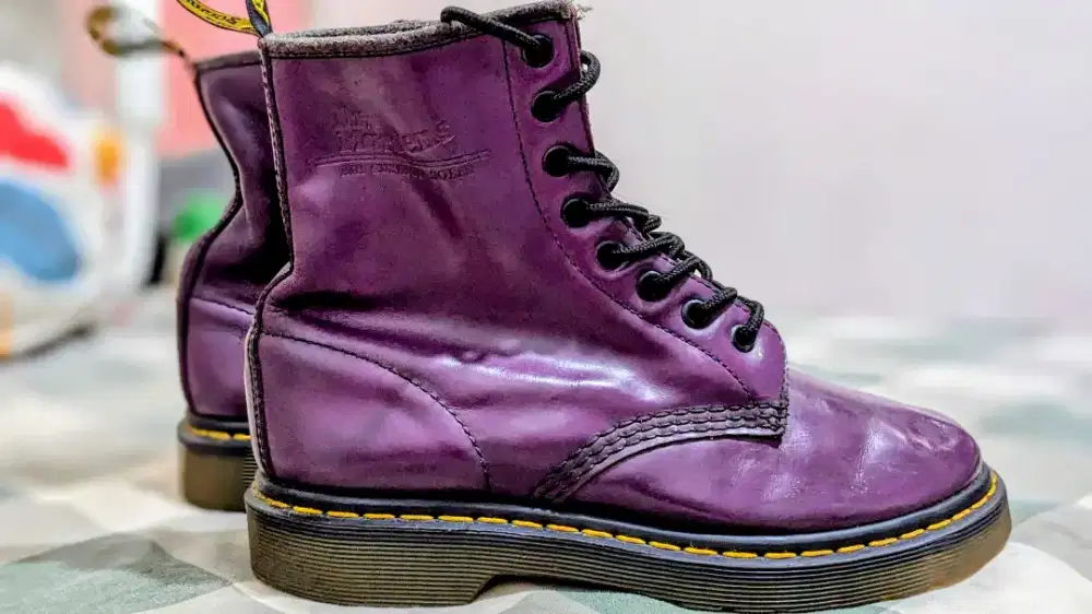 Sepatu docmart unggu