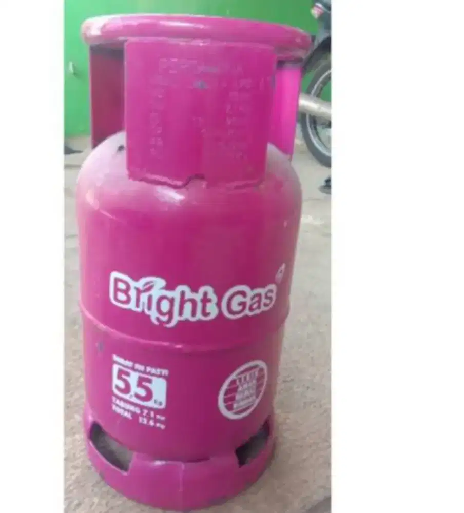 Tabung bright gas pink 5,5 kilo