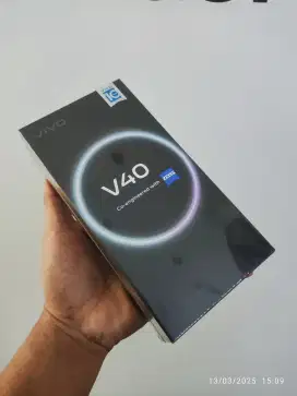 VIVO V40 5G 12/256 100% BARU , BERGARANSI RESMI