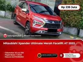 [ WARRANTY ] Mitsubishi Xpander Ultimate Merah Facelift AT 2022/2023