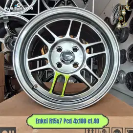 Velg Enkei Rpf1 Ring 15 lebar 7
Pcd: 4×100 Et.40