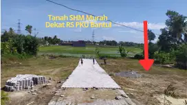 Dekat Kampus ISI Jogja, Tanah Jl Bantul SHM Siap AJB