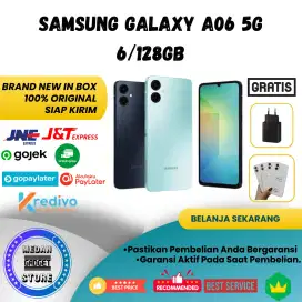 New Samsung Galaxy A06 5G Ram Plus 12/128GB Garansi resmi Samsung