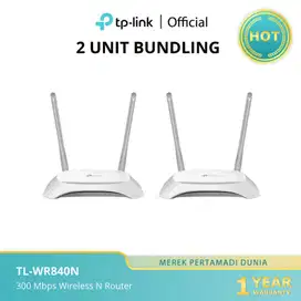 TP-LINK TL-WR840N 300Mbps Wireless N Router - 2 pack