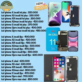 lcd iphone new free pasang dan home service