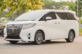 Odo 30rb km! Toyota Alphard 2.5 G ATPM 2017 vellfire prado