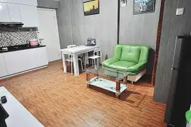 Sewa 3BR Full Furnished Apartemen Bassura City Connect Mall