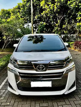 JUAL VELLFIRE tipe 2.5G tahun 2018