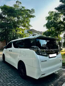 JUAL VELLFIRE tipe 2.5G tahun 2018