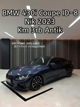 BMW 430i Coupe AT 2024 Biru B270RIZ id-8 New Model Nik 2023