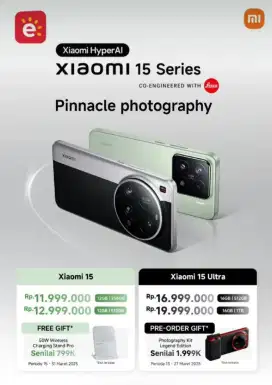 PO Xiaomi 15 ultra free gift senilai 2 juta