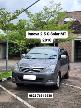 Innova 2.5 G Solar MT 2010 , Km 60 ribuan