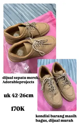 sepatu bekas masih layak pake bisa untuk cewe/cowo