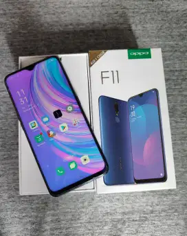 Oppo F11 4/128 Mulus fullset Murah