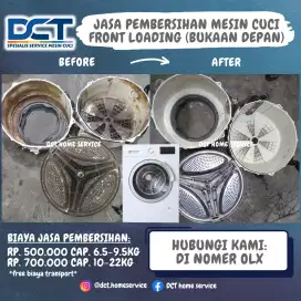 Cleaning Mesin Cuci Frontloading