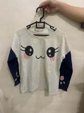 Baju Lengan Panjang Cute