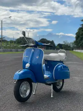Vespa super 1979 engine excel double starter surat akur