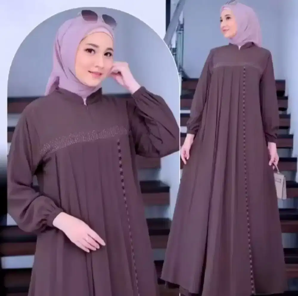 Busana muslimah gamis