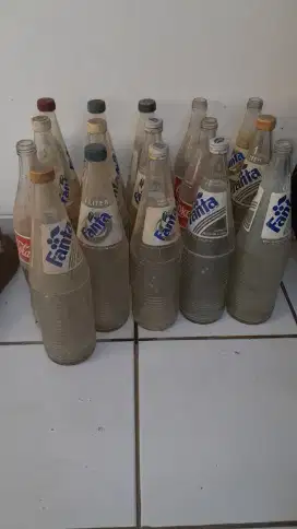 Jual Botol 1ltr Bekas Fanta/Cocacola