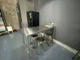 Bangku Stainless Pemaikaian 6 Bulan