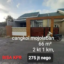Jual rumah baru tinggal di pilih lokasi laban hrg 275jt nego
