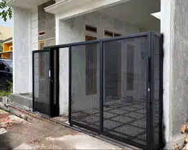pagar minimalis/ pagar besi /pagar perforated/pagar expanda