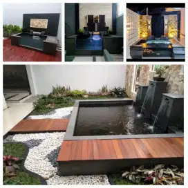 Jasa taman dan kolam hias