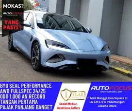 BYD Seal Performance 3.8s AWD Arctic Blue on Black NIK 2024