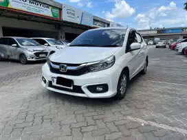 Honda Brio Satya E CVT AT 2020 Putih Istimewa Pajak Panjang