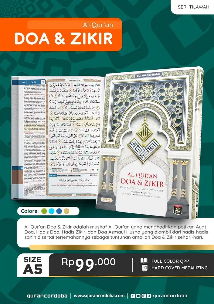 Al-Qur’an Panduan Shahih Doa dan Zikir Ukuran A5