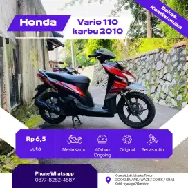 Honda vario 110cc karbu tahun 2010