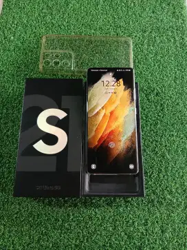 Samsung S21 Ultra 5G 12/256gb Lengkap Mulus Normal