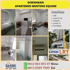 Sewa Apartemen Menteng Square Furnished Minimalis