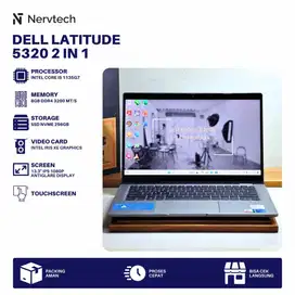 Dell Latitude 5320 2in1 Touchscreen Core i5 1135G7 Gen 11 8GB/256GB