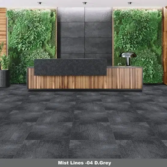 Karpet Tile Mist Lines Series - Karpet Anti Slip 50cmx50cm