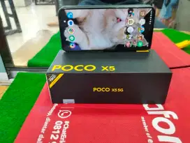 Ponco X5 5G ram 8/256 GB mulus no minus lengkap normal