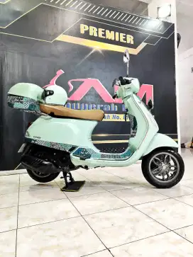 Vespa LX 135 I GET TH 2024 Batik Relax green Anugerah motor rungkut