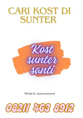 kost putri di sunter agung | kampus uta 45 | RS royal progress