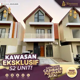 Rumah Desain Eklusif Dua Lantai Dekat Dengan Pusat Kota dan Nyaman