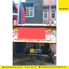 Disewakan Ruko 2 Lantai di Kemiling, B. Lampung (Kode : CC 3077 )