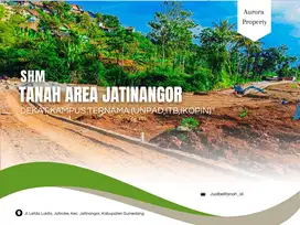 KAVLING TERBAIK DAERAH JATINANGOR SHM SIAP BANGUN LEGALITAS AMAN