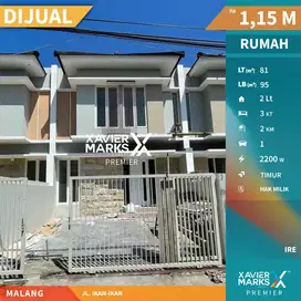 Dijual Rumah Baru Siap Huni Di Jalan Ikan Ikan Lowokwaru Malang(OLX577