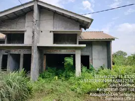 Rumah dalam komplek kondisi belum 100%