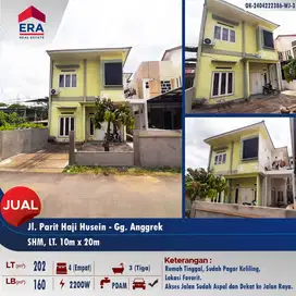 Dijual rumah 2lt type 160  Jl. P. H.Husein II Gg. Anggrek
