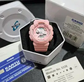 Jam tangan wanita Casio Baby G Pink. Original Authentic Casio